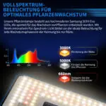 Turbowuchs Turbo1000 Growbox Komplettset – 70x70x160cm | Samsung LED & Smart App-Controller | Volle VPD-Steuerung – Bild 6