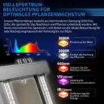 Turbowuchs Turbo5000 Full Spectrum LED Grow Light with Adjustable Spectrum - Image 4
